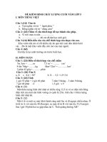 Đề kiểm định cuối năm lớp 5