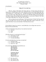 ĐỀ THI CUỐI  KỲ 2 -2013