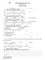 DE KIEM TRA HOC KI II LOP 4