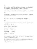 On tap hoc sinh gioi Hoa 8