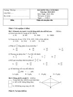 ĐỀ KT TOAN 4  CHKII  2012-2013