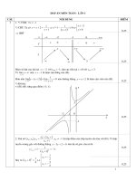 Dap An DH Vinh Lan 1 2007.