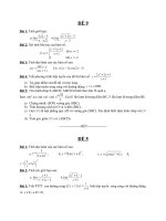 đề thi toán hk 2 lớp 11