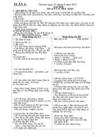 Giáo án chuẩn lớp 5 năm 2012- 2013