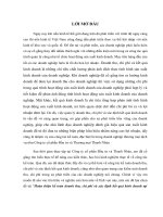 Chuyên đề hoàn thiện kế toán doanh thu, chi phí và xác định kết quả kinh doanh tại công ty cổ phần đầu tư và thương mại thanh nhàn