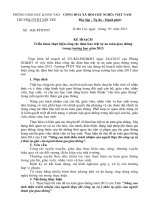 Kế hoạch thực hiện năm ATGT 2013