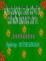 đạo đức lớp 3 chia sẻ vui buồn cùng bạn