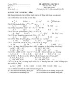 Đề thi toán 7 (HS dễ đạt 5đ)