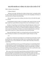 sửa chữa  động cơ ô tô