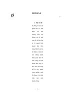 Đề tài nghiên cứu đề xuất tiêu chí dán nhãn sinh thái và đánh giá tiềm năng áp dụng cho sản phẩm da giày của công ty TNHH hài mỹ nhà máy sài gòn, huyện thuận an, tỉnh bình dương