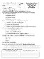 bài kiểm tra cuối kì 2 môn tiếng việt