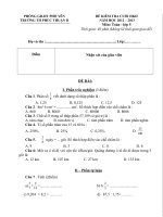 Đề  KTCuoi  HKII môn Toán -5 CKTKN