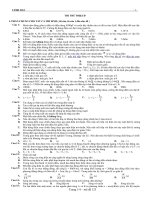 SƯU TẦM ĐỀ ÔN ĐẠI HỌC-CÓ ĐA