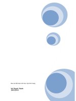 tiểu luận lập trình mạng sử dụng giải thuật le lann để lập trình cho các hệ phân tán gắn bó yếu