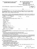 đề thi thử đại học môn hóa chuyên khtn 2013