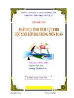 SKKN Kim Cuc, 2012-2013