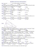 bo de on tap toan lop3 cuoi nam