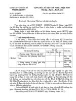 Chuẩn bị nhiệm vụ bồi dưỡng thường xuyên năm học 2013-2014