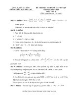 de hsg toán 8 Huyện Gia Bình Bắc Ninh