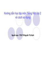 Tài liệu tập huấn VNEN