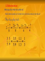 TÍNH CHẤT CƠ BẢN CỦA PHÉP NHÂN PHÂN SỐ