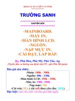 Sửa chữa vi tính TRƯỜNG SANH