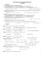 de cuong on tap toan 8 cuoi nam