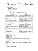 Đề cương văn