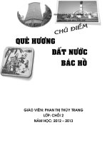 chuong trinh chu de que huong-bac ho