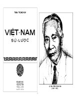 Việt Nam sử lược - Trần Trọng Kim