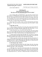 Kế hoạch học tập chuyên đề Tư tưởng Hồ Chí Minh năm 2013