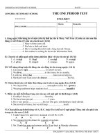 KT 1T tiếng anh 9 lần 1