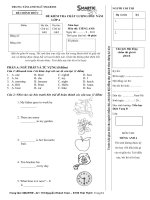 đề thi lớp 4 chuẩn Cambridge - part 1