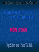 BÀI TOÁN LIÊN QUAN RÚT VỀ ĐƠN VỊ