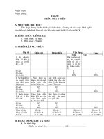 Đề KT 1 tiết tiết 29 có ma trận