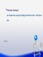 Bài giảng thuyết trình vê lợi nhuận và ti sất sợi nhuận