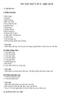 on tap ngu van 8 ki 2