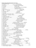 bài tập lớp 9 thi vào lớp 10