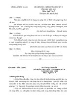 đề thi ngữ văn lớp 7 học kì 2 năm 2012-2013