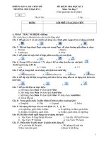 de thi tin hoc 7 hoc ky 2 nam 2012-2013