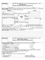 de thi Khoa, su, dia 4,5