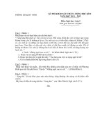 Đề kscl học kì 2