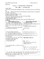 GIÁO ÁN DẠI 9 NAM 2013