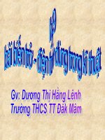 bien tro - dien tro dung trong ki thuat