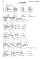 de thi tieng anh 4 (cuc chuan )