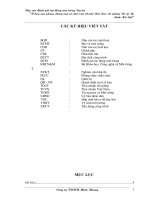 mẫu đánh giá tác động môi trường nhà ở cao tầng tại hà nội