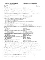 kiem tra 1 tiet ky II 4 ma de