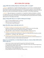 Đề cương địa HK II 2012-2013 THPT Đạm Ri