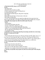 ĐỀ CƯƠNG ÔN TẬP HKII SINH 7