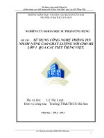 NCKHSPUD Lê Thị Lượt Hà Sen 2013